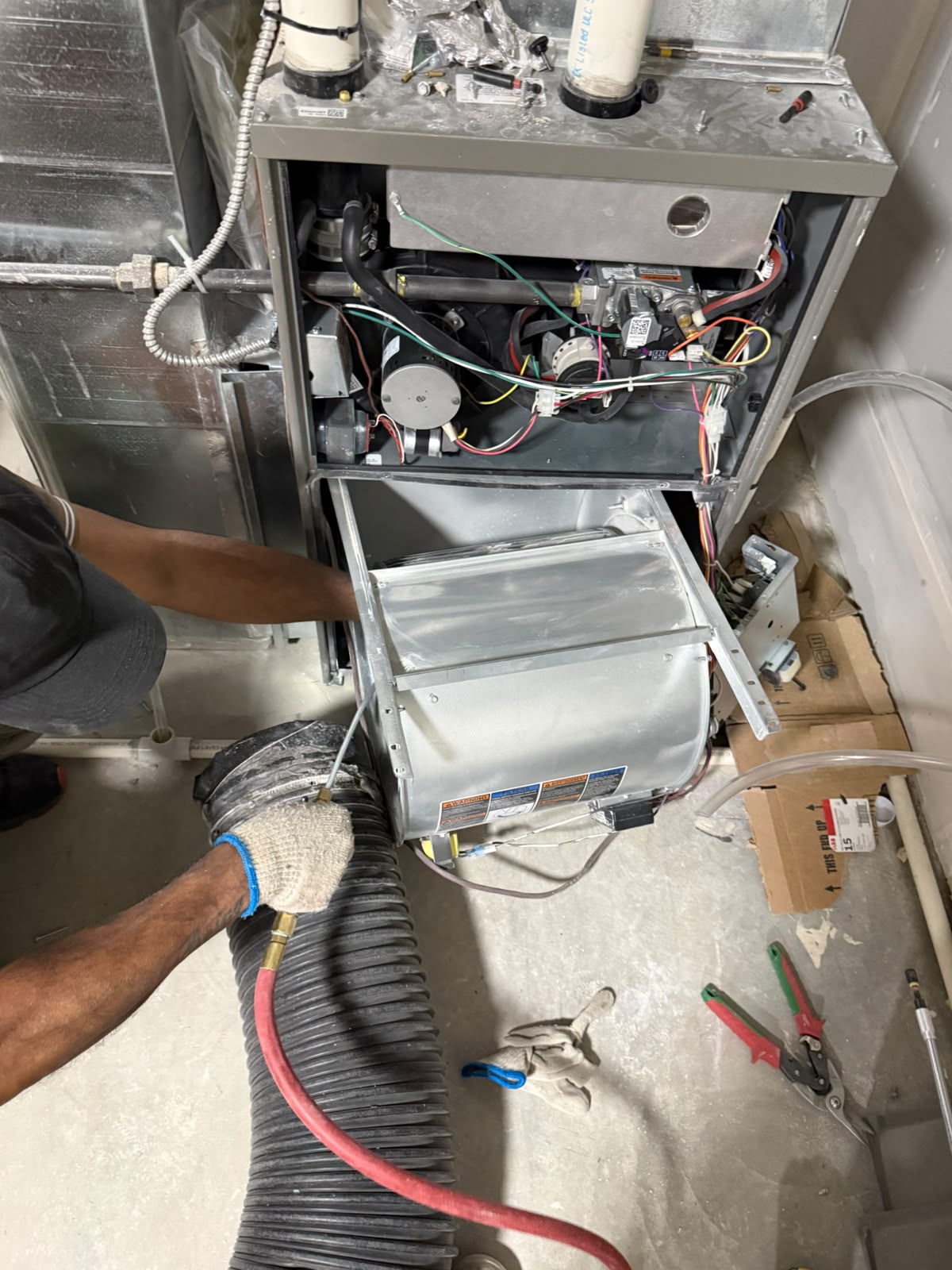 Furnace cleaning service in Calgary